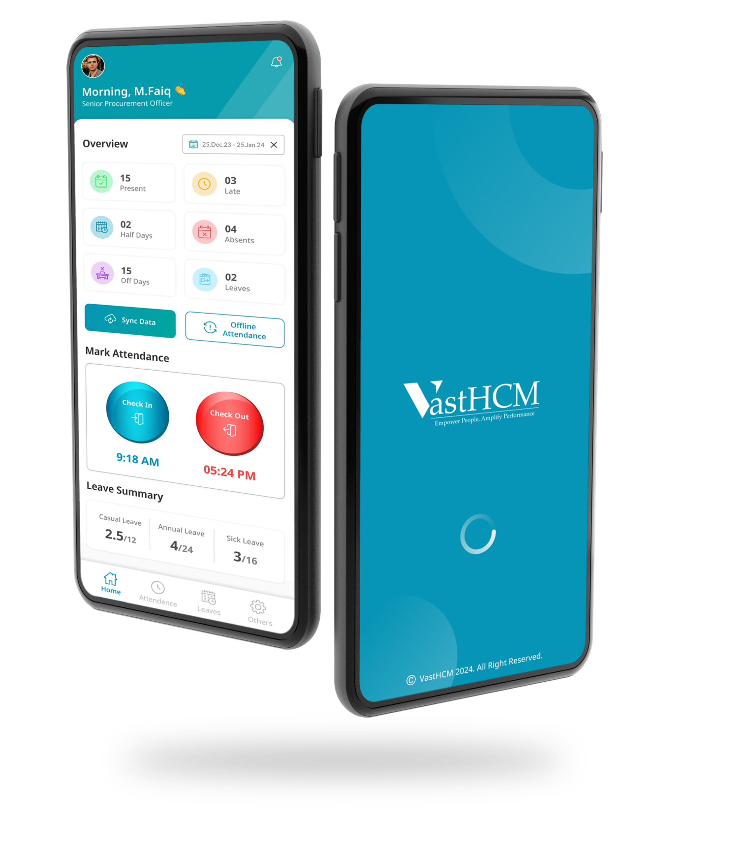 VastHCM - ESS Mobile Application